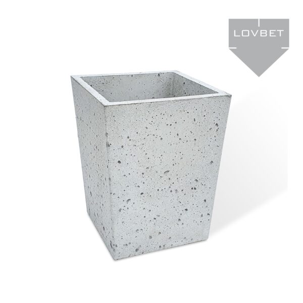 Donica betonowa trapezowa "TYP 45" 35,5x35,5x45cm